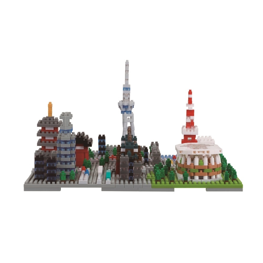 楽天市場 トイザらス限定 Nanoblock ナノブロック 東京 ナノブロック専用ピンセット付 トイザらス ベビーザらス