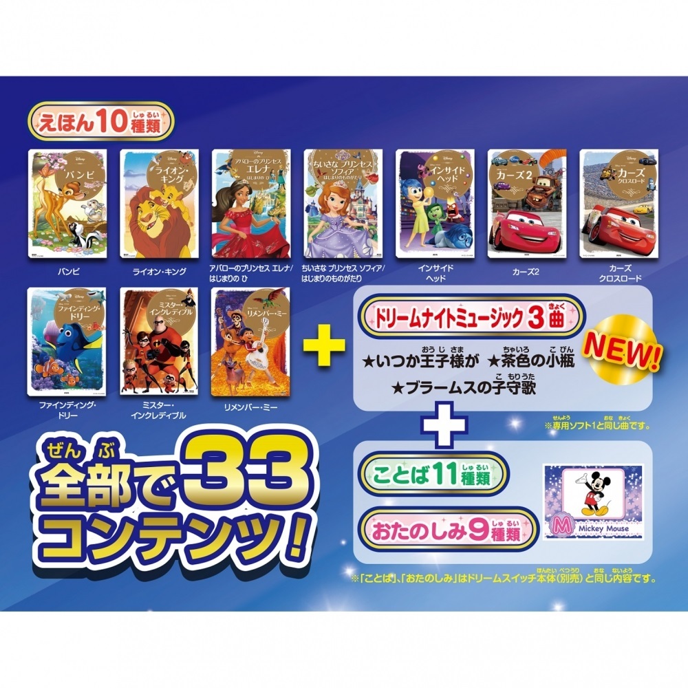 ブランド ディズニーピクサーキャラクターズ Dream Switch ドリームスイッチ BoOdK-m54850212127 ・スマホ・