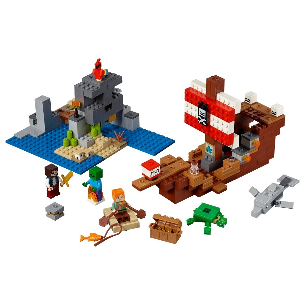 楽天市場 レゴ マインクラフト 海賊船の冒険 送料無料 トイザらス ベビーザらス