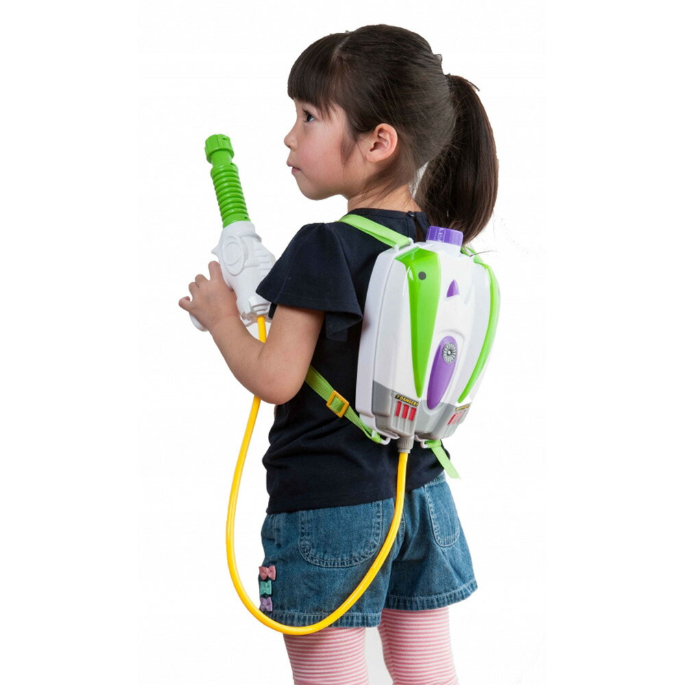 楽天市場 トイザらス限定 ディズニー バズ ライトイヤー リュック型ウォーターシューター 水鉄砲 クリアランス トイザらス ベビーザらス