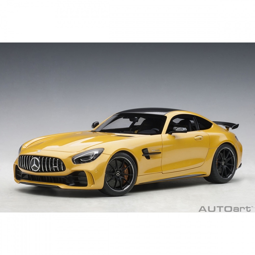 楽天市場 1 18 メルセデス Amg Gt R メタリック イエロー オンライン限定 送料無料 トイザらス ベビーザらス