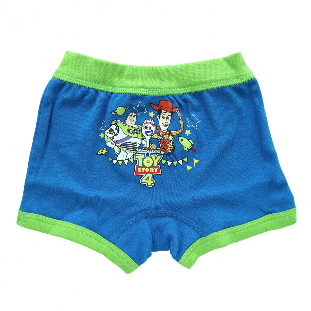 楽天市場 ディズニー 3枚組ボクサーパンツ トイ ストーリー4 ブルー 110cm トイザらス ベビーザらス