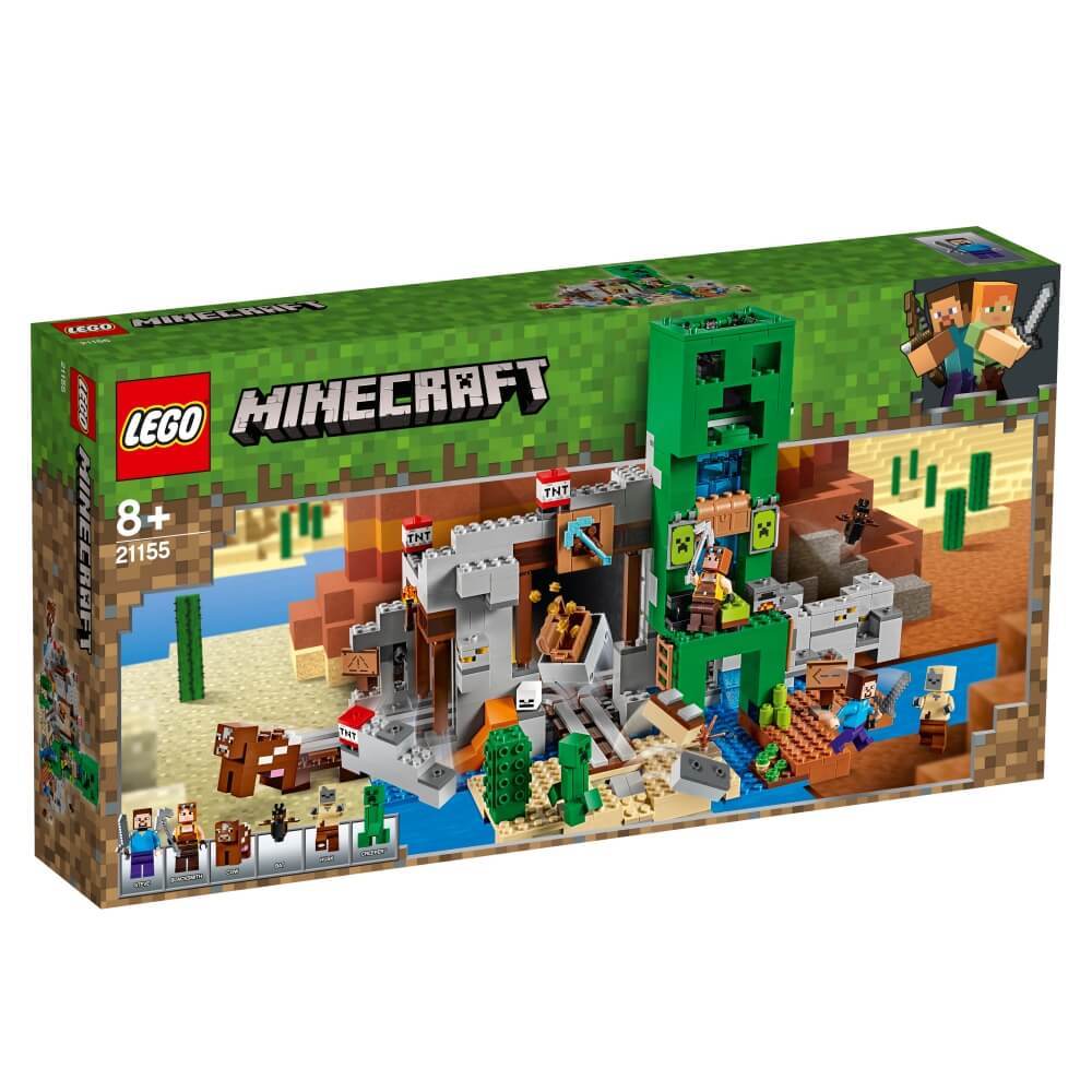 楽天市場 レゴ マインクラフト 21155 巨大クリーパー像の鉱山 送料