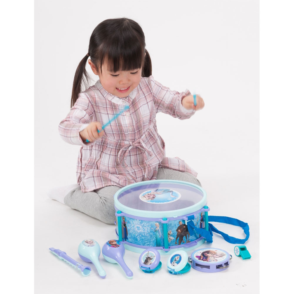 楽天市場 トイザらス限定 アナと雪の女王 ドラム 楽器セット トイザらス ベビーザらス