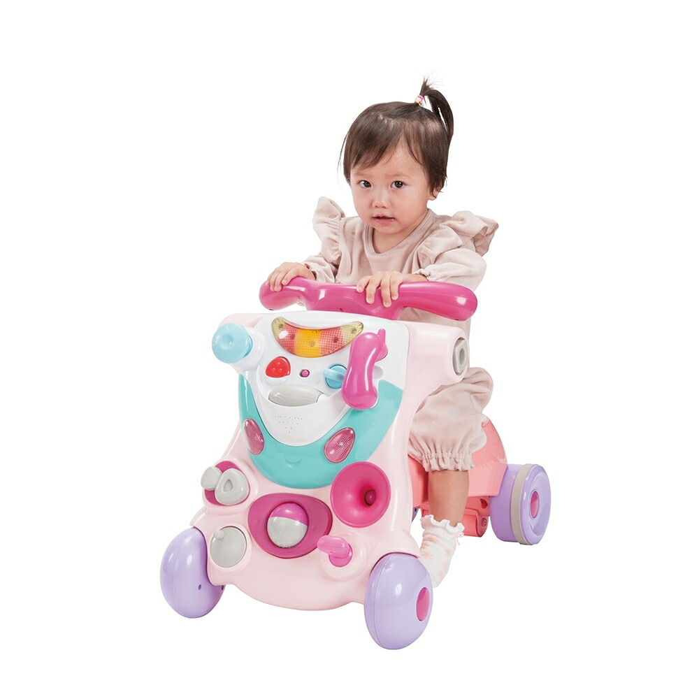 楽天市場 トイザらス限定 3in1へんしん ライドオンウォーカー ピンク トイザらス ベビーザらス