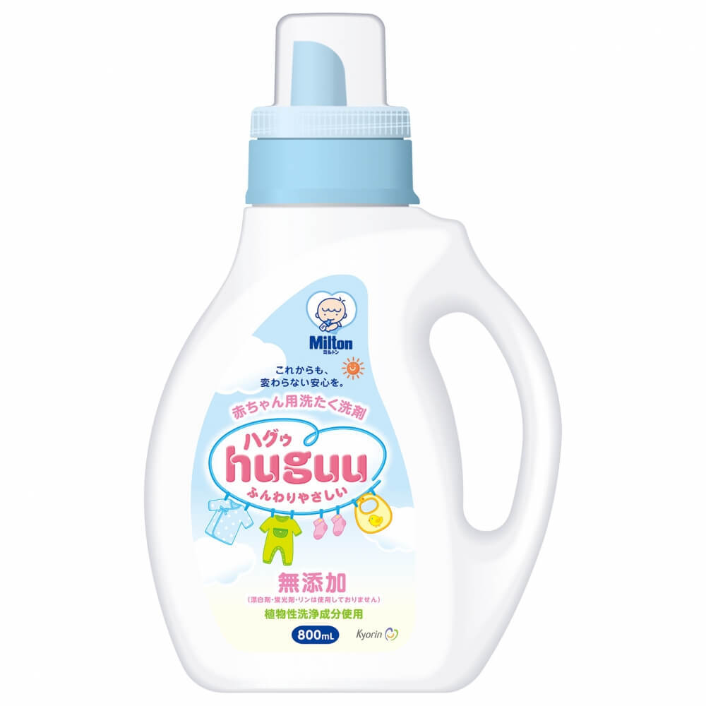 【楽天市場】ミルトン 赤ちゃん用洗濯洗剤 huguu 本体ボトル 800ml：トイザらス・ベビーザらス