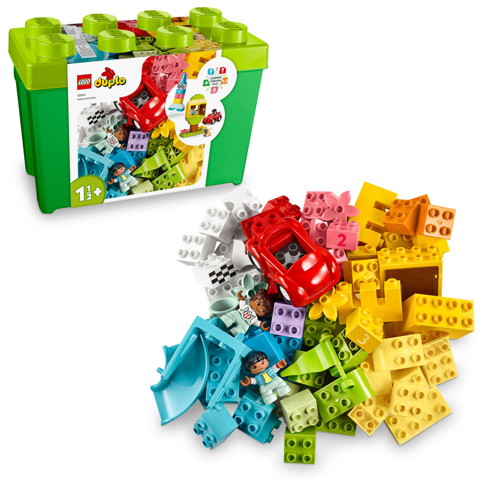 楽天市場 レゴ R 認定販売店 レゴ Lego デュプロ デュプロのコンテナ スーパーデラックス おもちゃ 玩具 ブロック 知育玩具 幼児 1歳 2歳 3歳 子育て ごっこ遊び 大きいブロック プレゼント ギフト 誕生日 ベネリック レゴストア楽天市場店