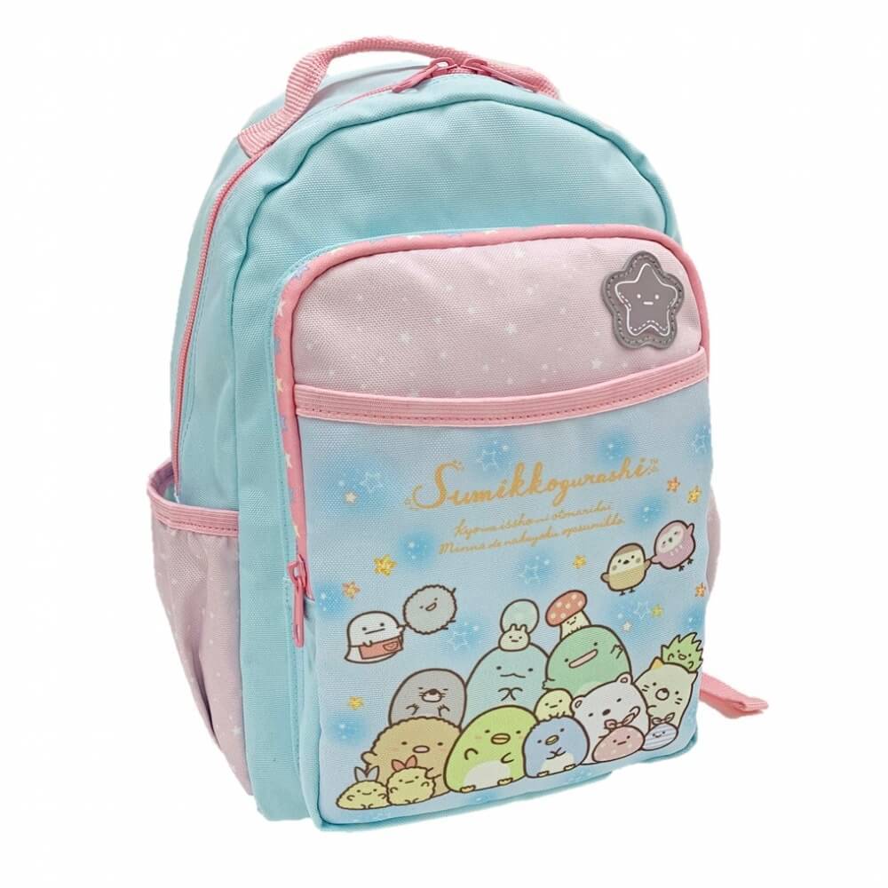 楽天市場 送料無料 リュック すみっこぐらし リュックサック 子供用 キッズ ジュニア キッズリュックサック 小学生リュック 子供リュックサック 女の子 女子 キャラクター 小学生 おしゃれ 中学年 かわいい 総柄 カジュアル 通学バッグ おでかけ 旅行 習い事 塾