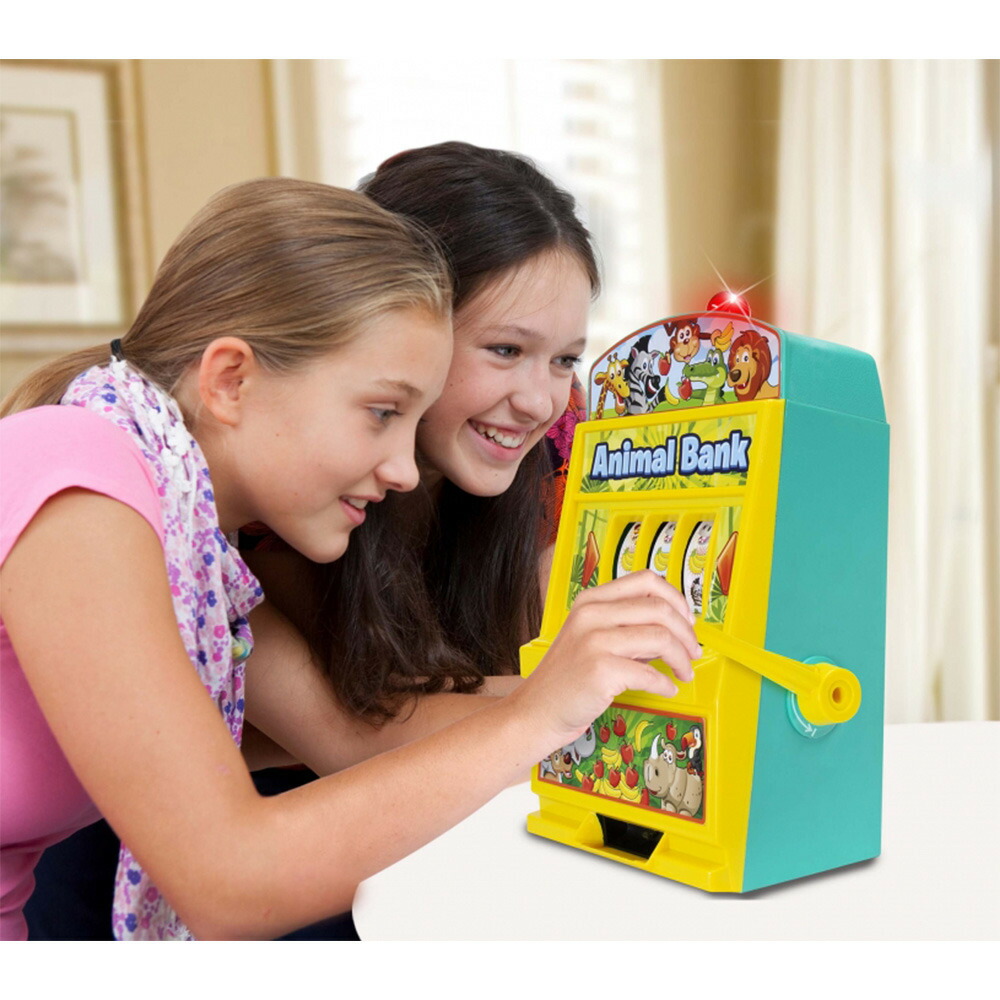 楽天市場 トイザらス限定 スロットマシン アニマルバンクゲーム クリアランス トイザらス ベビーザらス