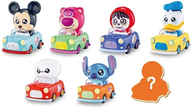 楽天市場】TOMICA TUNES DISNEY CHARACTERS Vol.2 SPACE RETRO