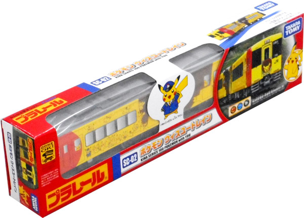 Takara Tomy Pla Rail Plarail Sc 02 Pokemon With You Train