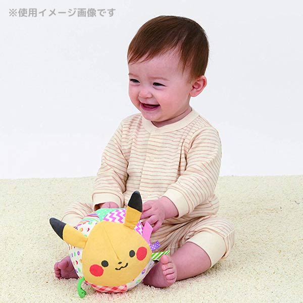 楽天市場 ポケモン 知育玩具 モンポケ はじめてのやわらかピカチュウボール おもちゃ グッズ キャラクター 幼児 ぬいぐるみ セガトイズ ポケットモンスター 音 鈴 知育玩具 赤ちゃん ベビー 柔らか素材 プレゼント ギフト 贈り物 誕生日 クリスマス 男の子 女の子