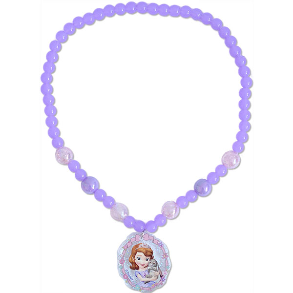 楽天市場 ネックレス メール便可 ちいさなプリンセスソフィア パステルビーズネックレス おもちゃ グッズ キャラクター ディズニープリンセス アクセサリー 子ども用 子供 キッズ おしゃれ かわいい キラキラ ビーズ 女の子 プレゼント ギフト お姫様ごっこ