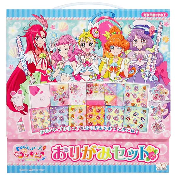 楽天市場 トロピカルージュプリキュア 折り紙 サンスター文具 トロピカル ジュ プリキュア トロピカルージュ プリキュア おりがみセット トイトイ おもちゃ 景品 雑貨店