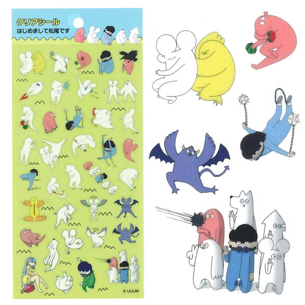 楽天市場】はじめまして松尾です コラボ ステッカー