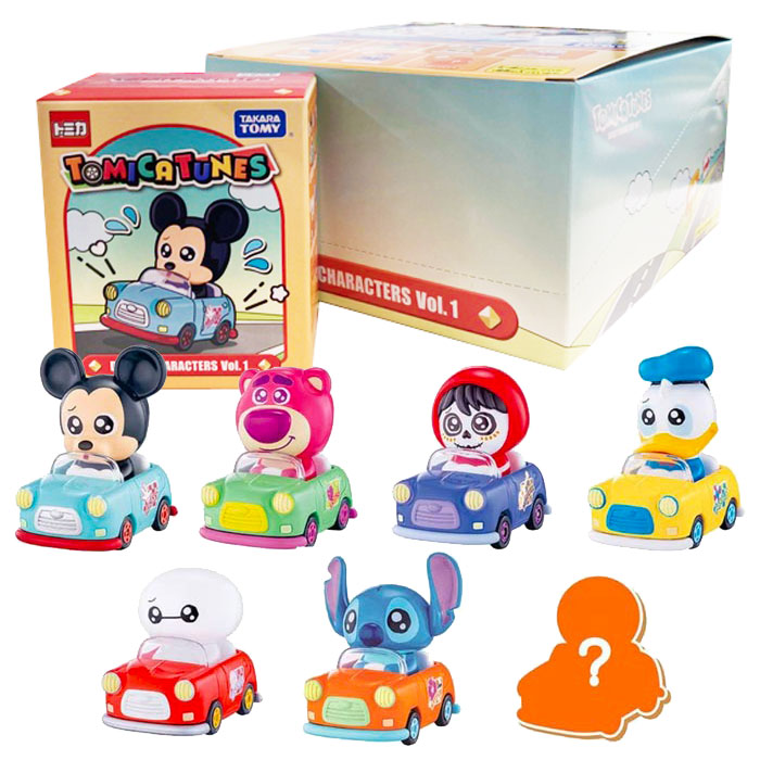 楽天市場】トミカ TOMICA TUNES DISNEY CHARACTERS Vol.1