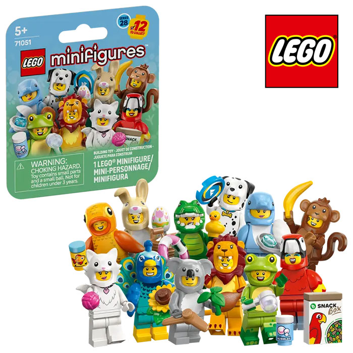 楽天市場】レゴ LEGO ミニフィギュア シリーズ28 どうぶつ 71051(1個