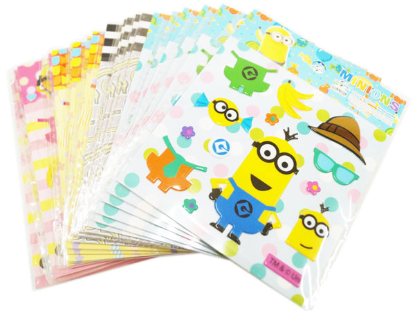 楽天市場 ミニオンズ シール 着せ替えシール ミニオンズ 25個セット おもちゃ グッズ キャラクター ミニオン 文具 文房具 着せ替え イベント 縁日 お祭り 景品 雑貨 夏祭り 子供会 子ども キッズ 男の子 女の子 セット まとめ買い ランチ景品 販促品 トイトイ