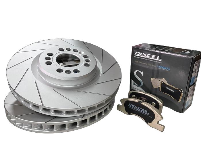 フロント用 スリット12本加工ディスクローター + ブレーキパッドセット ダイハツ COPEN コペン 型式 L880K DIXCEL ディクセル PDタイプPD3818015SL12 Sタイプ S-371058 【smtb-F】|東京パーツコミュニケーション