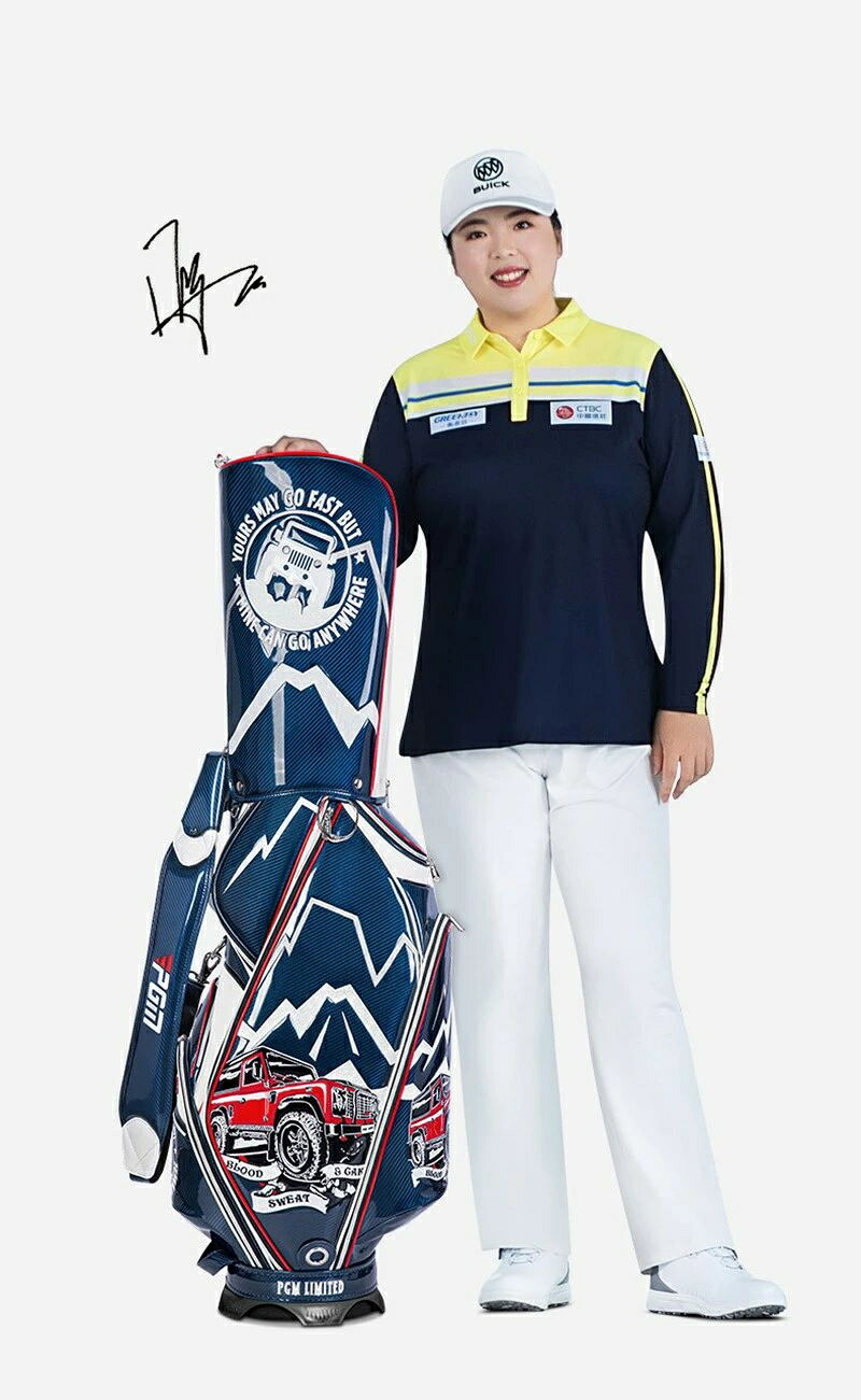 【Pro Golf Master】正規品　PGM MOEYESシリーズ　ハイエンド刺繍クリスタルゴルフバッグ　グルフバック　練習用　防水PU　多機能　約13本入れ可能　2タイプ　おしゃれ　ファション　ネームプレート　ブランド品　人気｜TPジュエリーshop店
