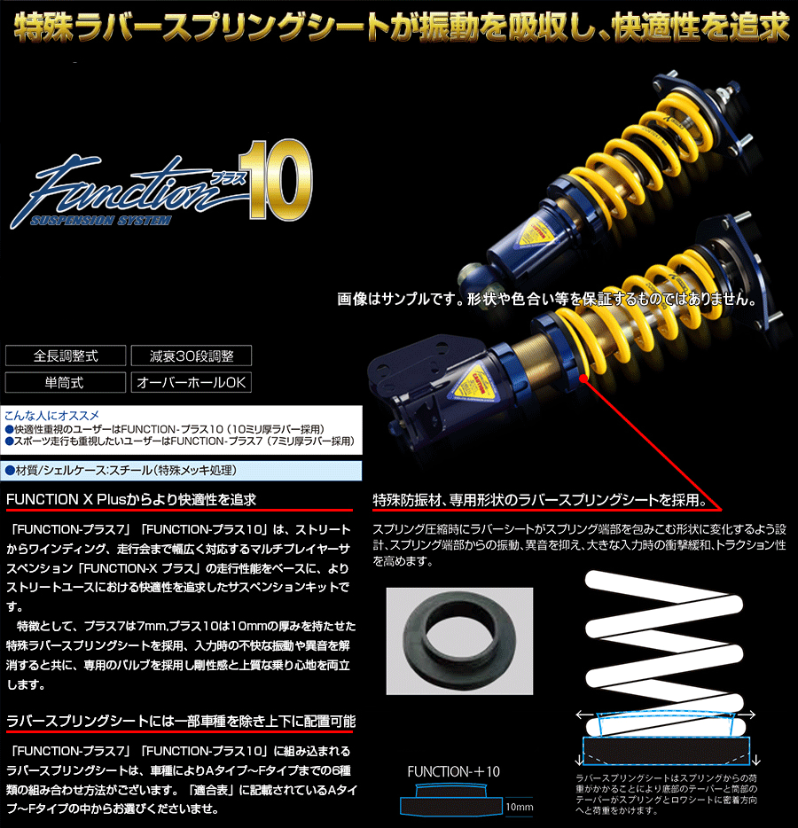 信頼 ジール車高調 ファンクションプラス10 Zeal Function プラス10 E 品番 Zs107p10e 30段 X Coils 日産 スカイライン Cpv35 パーツショップwave店 新着商品 Zion Rus Com