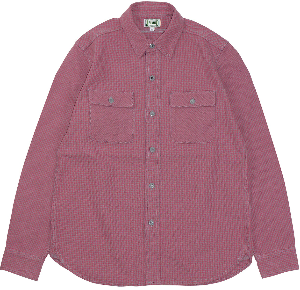 JELADO ["Flannel Shirts(レギュラー丈)" JELADO PRODUCT JP94116 Plum size.13,14,15,16,17]｜TRACK 店