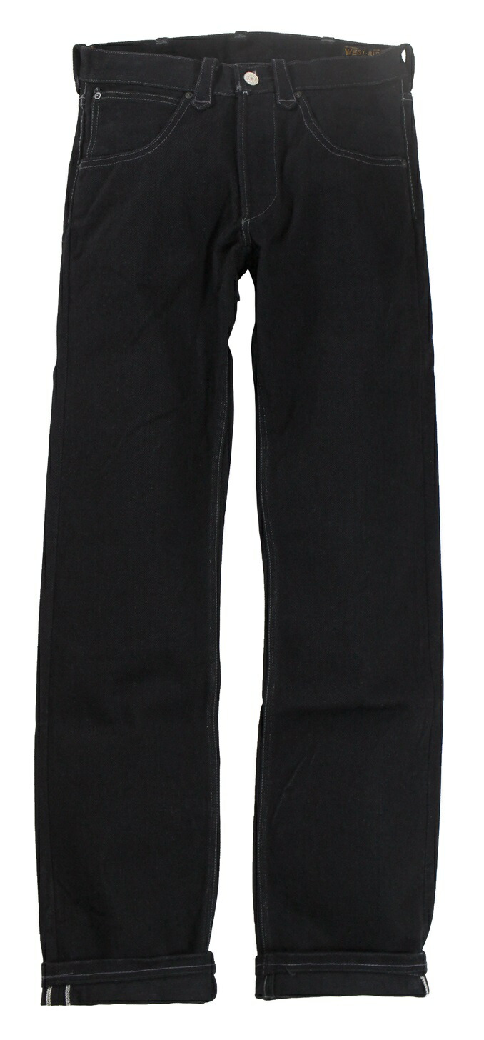 WEST RIDE [-WR201 REG.STRAIGHT- BLACK size.28,29,30,31,32,33,34,35,36,38]
