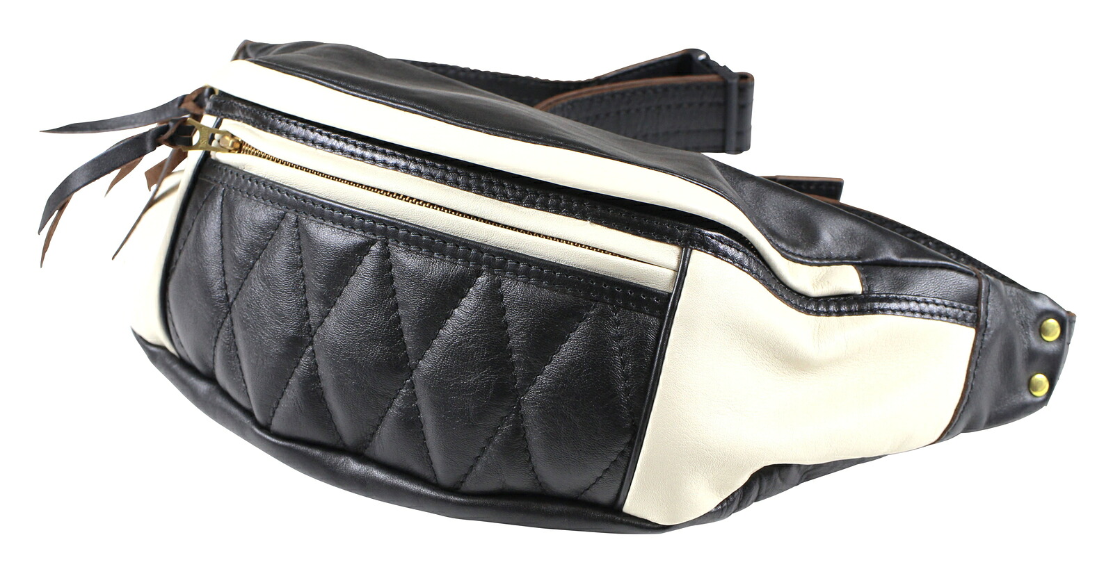 WEST RIDE [-LIMITED RIDING WAIST BAG- BLK&times;WHT]｜TRACK 店