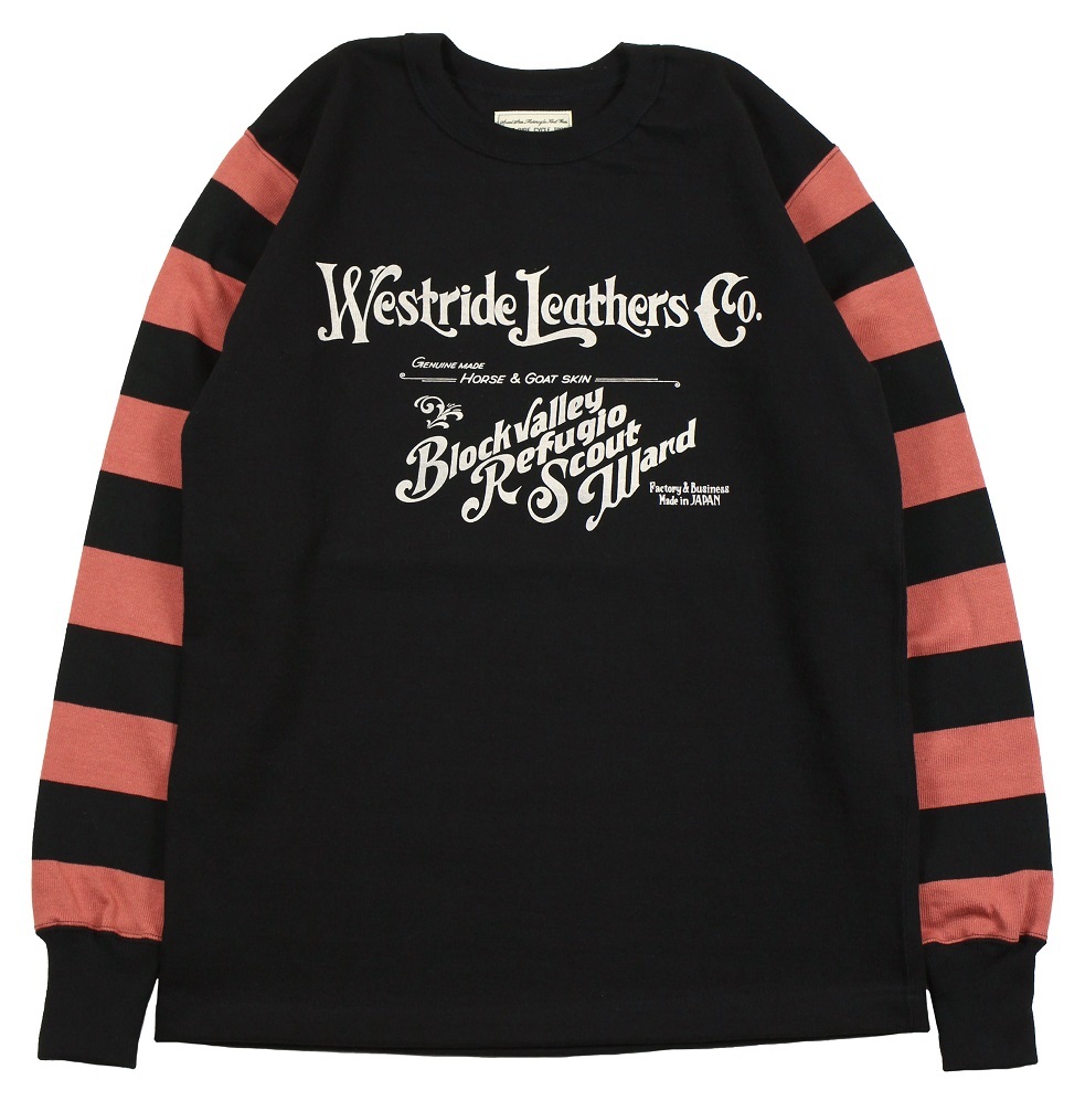 PUBLIC HLD ボーダー プリズナー ロンT westride evilact vise calee fuct cluct challenger weirdo road runner ironheart vanson 囚人 WESTRIDE ウエストライドHEAVY BORDER LONG TEEヘヴィー