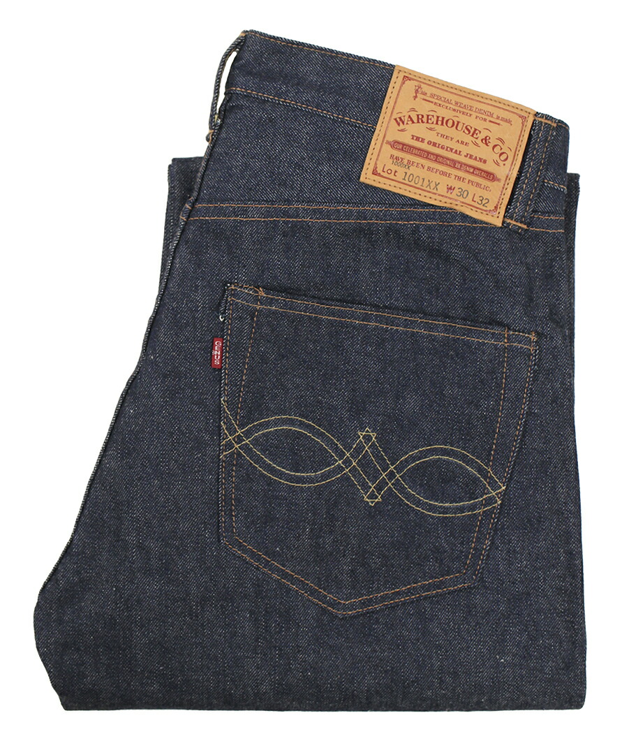 WAREHOUSEウエアハウス1001XX W32L32 楽天市場】WAREHOUSE (ウエアハウス) デッドストック ブルー Lot