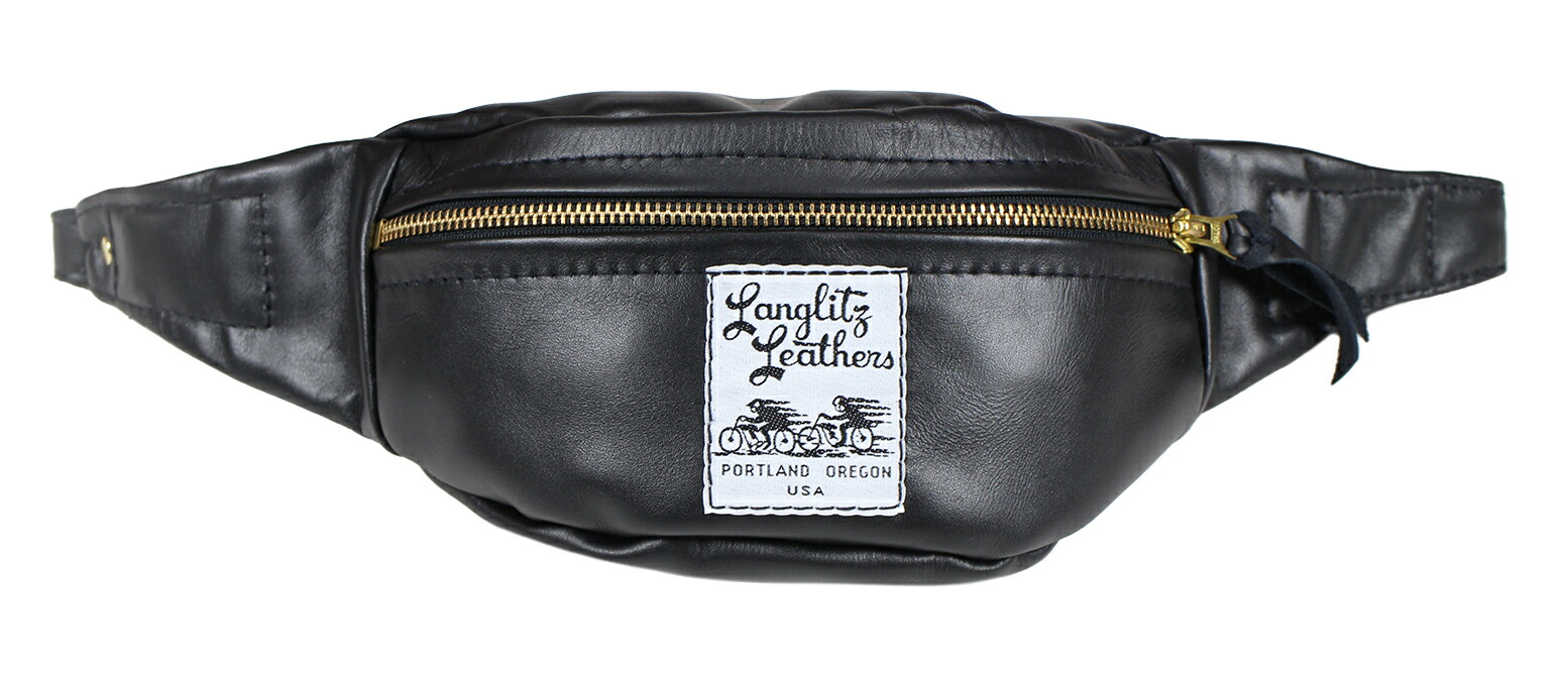 Langlitz Leathers [-Mini-Hip Hugger- BLACK]