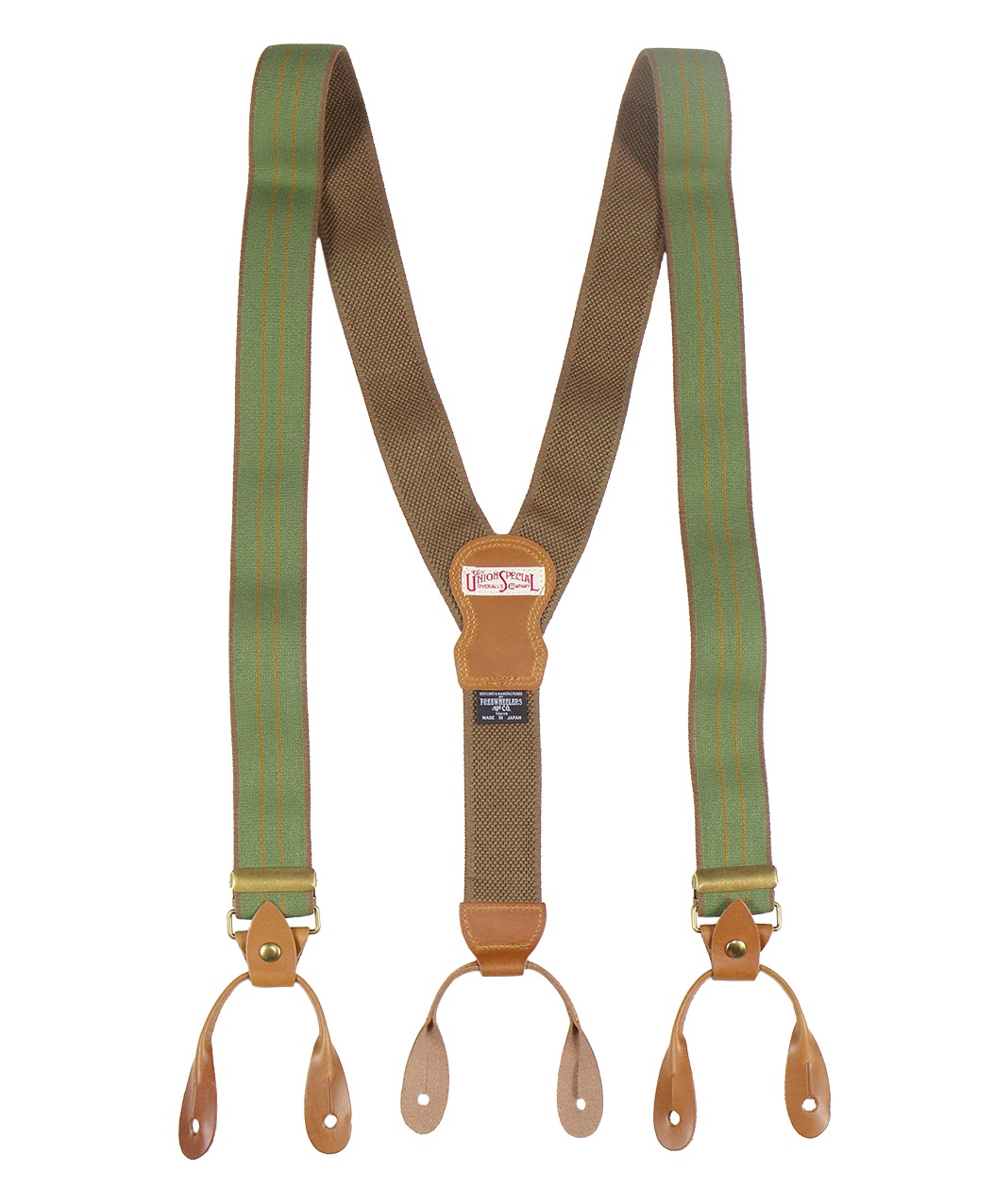 楽天市場】フリーホイーラーズ HEAVY STRONGHOLD SUSPENDERS EVERGREEN