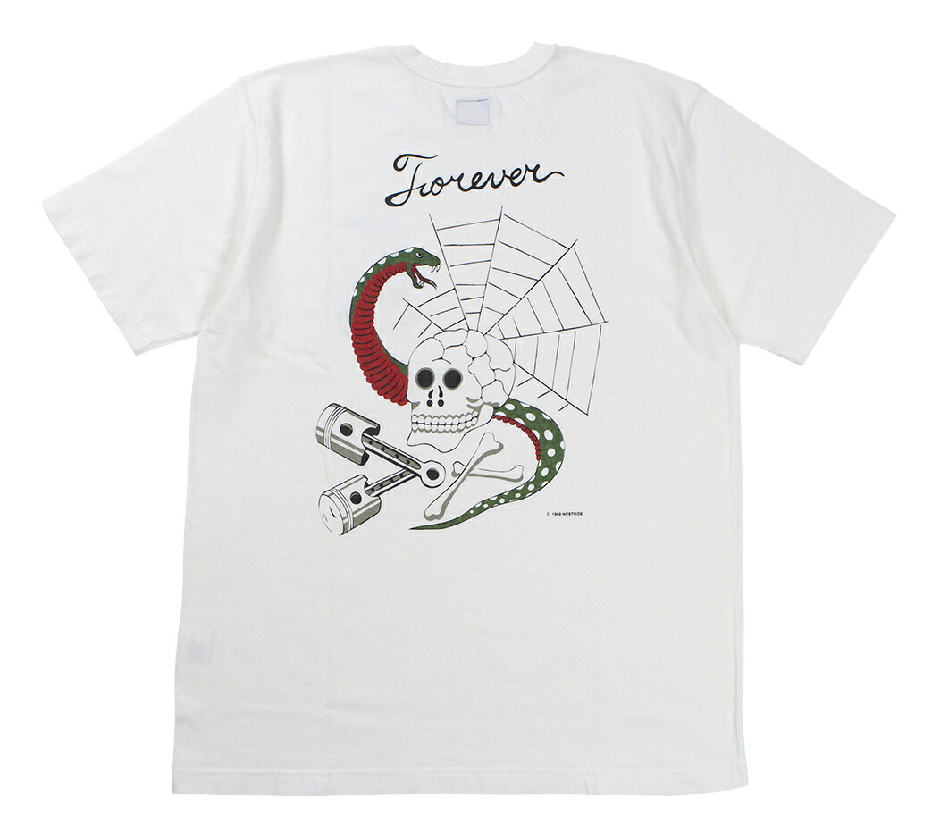 WESTRIDE [-PT.TEE.25-LTD 2025 ANNIVERSARY WEEK LIMITED PT.TEE: FOREVER SKULL \u0026 SNAKE- OFF size.34,36,38,40,42,44,46]