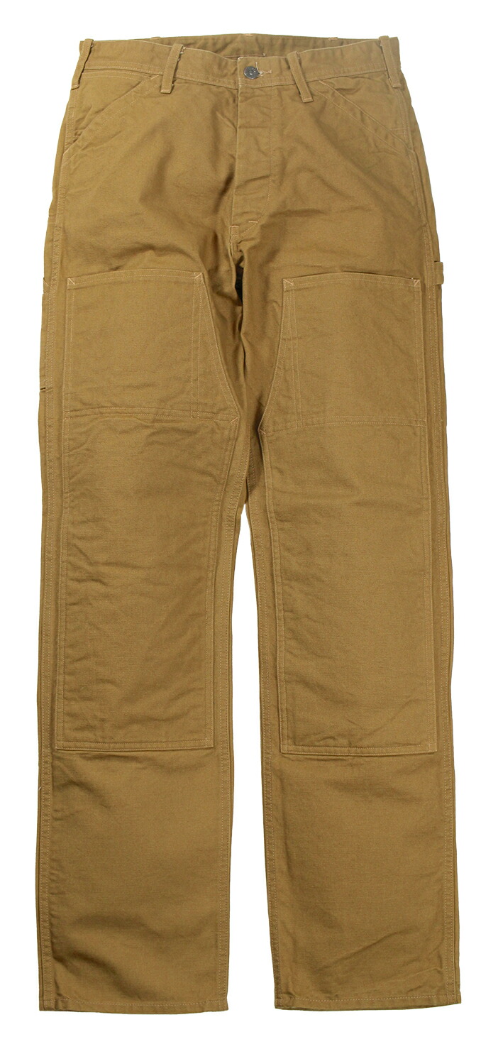 WEST RIDE [-W-KNEE PAINTER PANTS- BRN w.30,32,34,36,38]