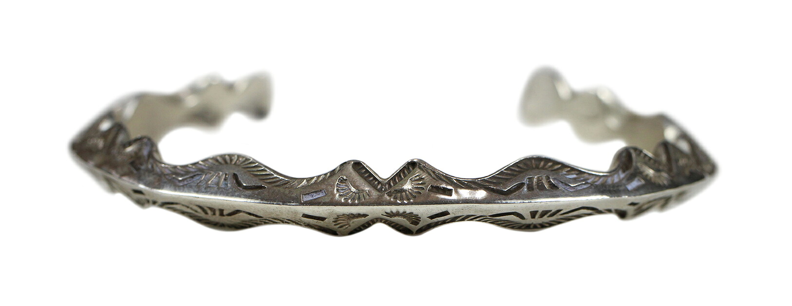Navajo #2603 RAY ADAKAI "Triangle Bangle"｜TRACK 店
