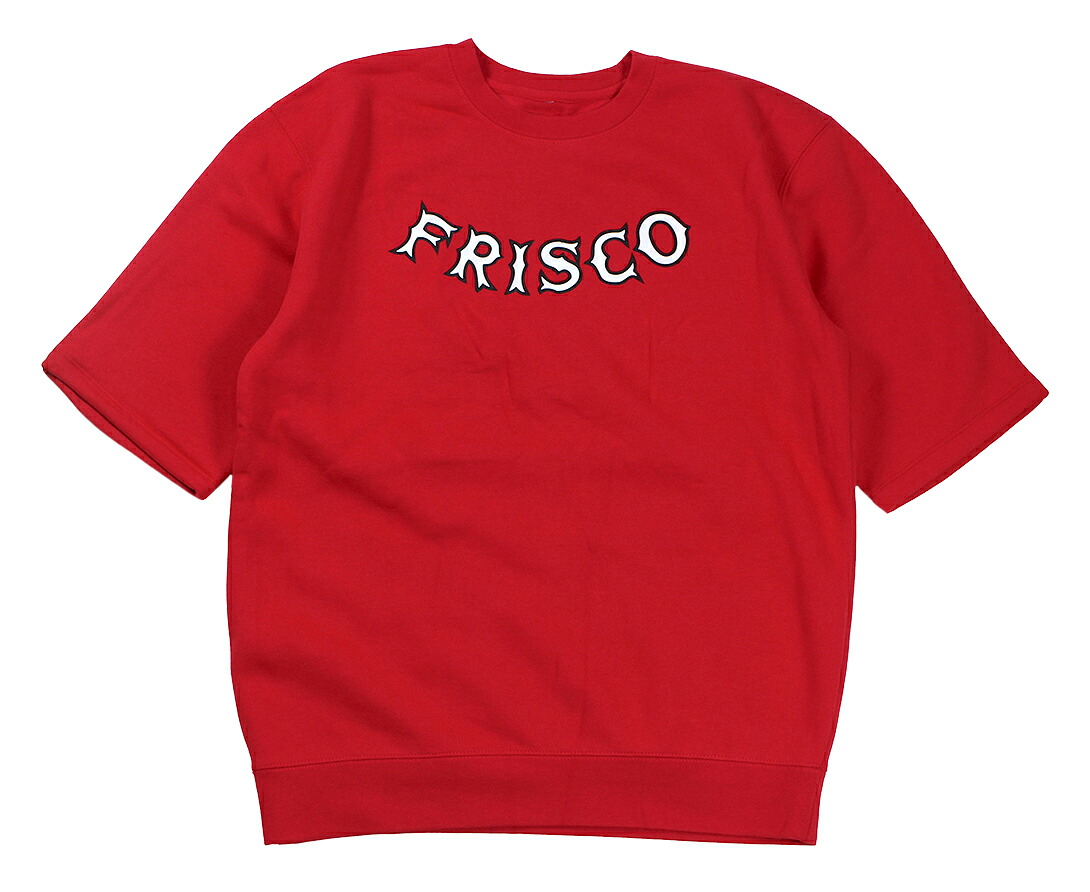 415 CLOTHING [-CHOP SLEEVE CREW- RED size.M,L,XL,XXL]｜TRACK 店