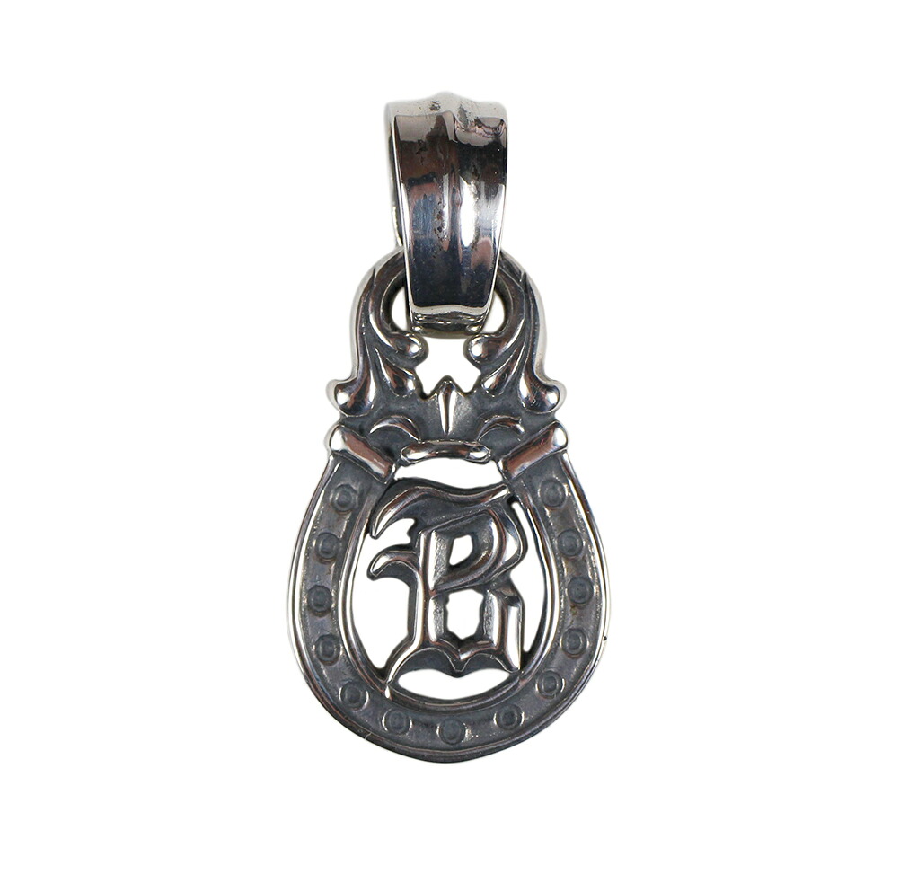 Bill Wall Leather [-Large Horseshoe Pendant(\