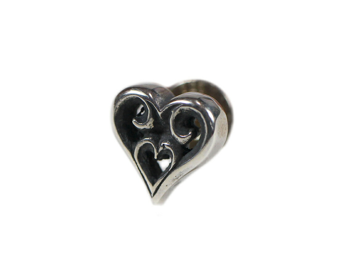 Bill Wall Leather [-Tribal Heart Earring-]