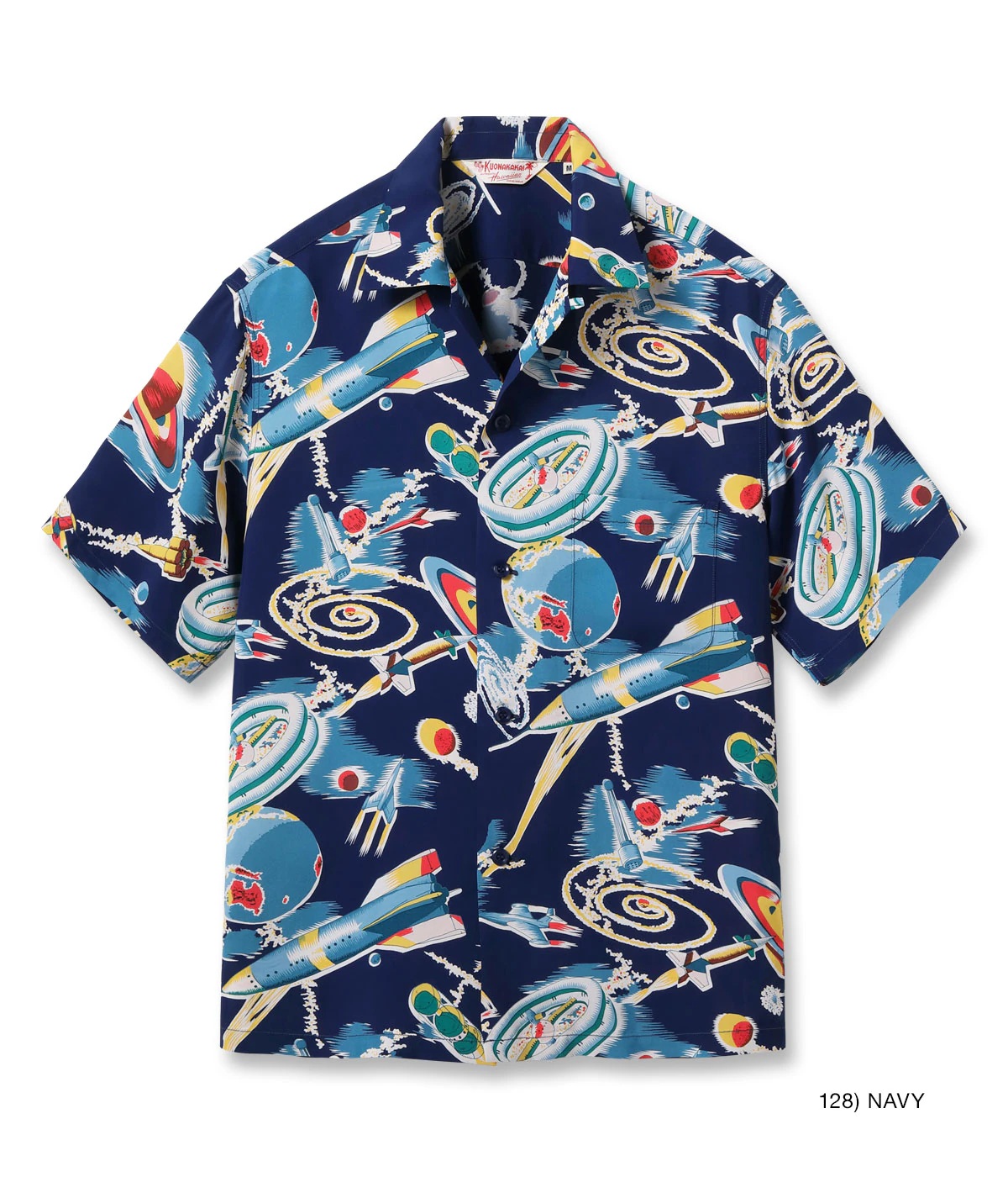 SUN SURF [SPECIAL EDITION “THE SPACE SHIP” Lot No. SS39477 NAVY size.S,M,L,XL,XXL]