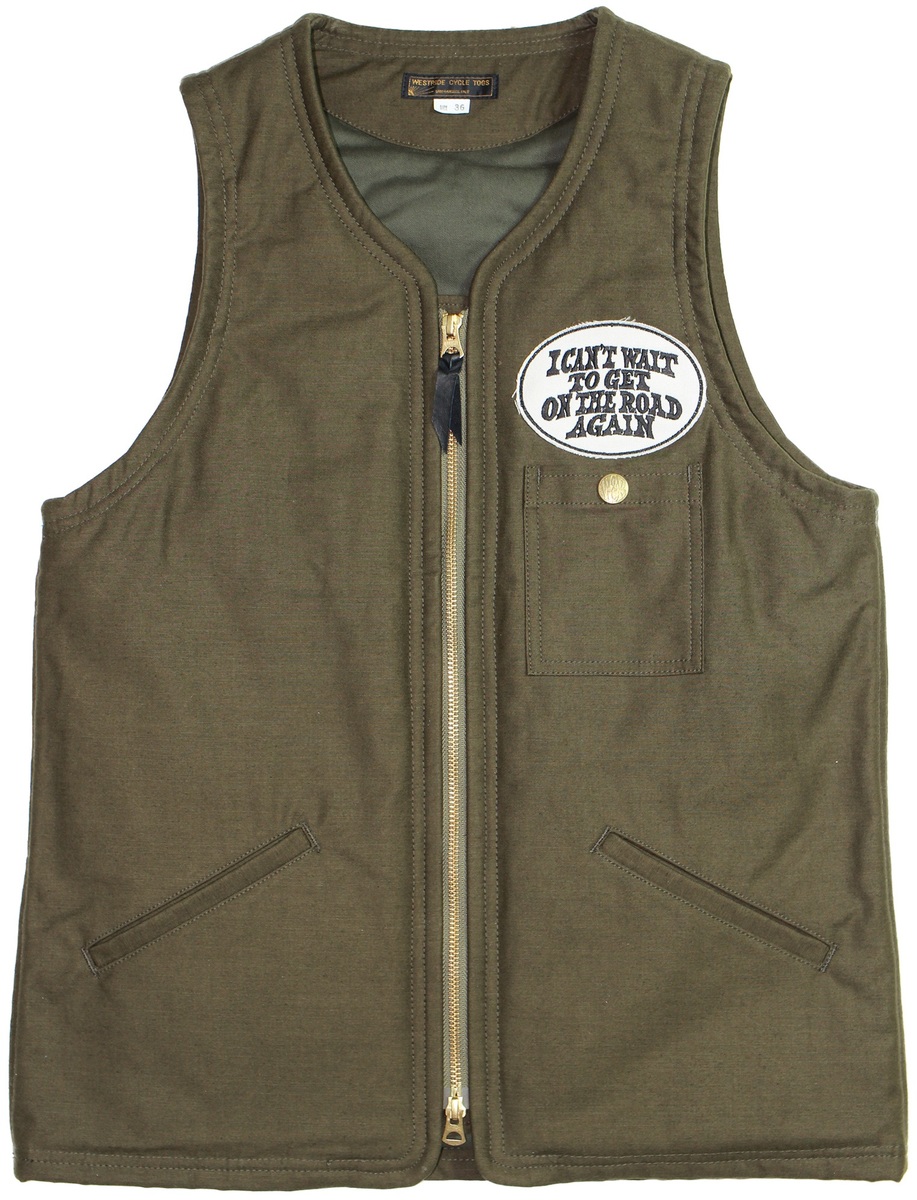 WESTRIDE [-ON THE ROAD VEST- OLV size.34,36,38,40,42,44]｜TRACK 店