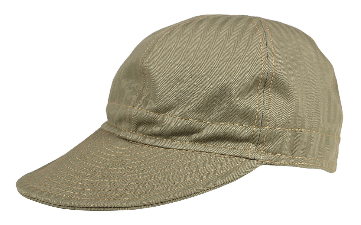FREEWHEELERS メカニックキャップ M-L オリーブ フリーホイーラーズ FREEWHEELERS CASSADY キャサディー