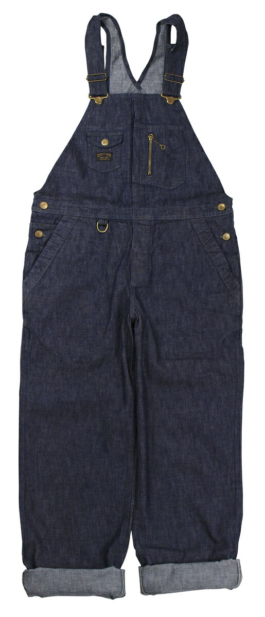 WEST RIDE [-CYCLE OVERALLS- BLUE w.28,30,32,34,36,38]