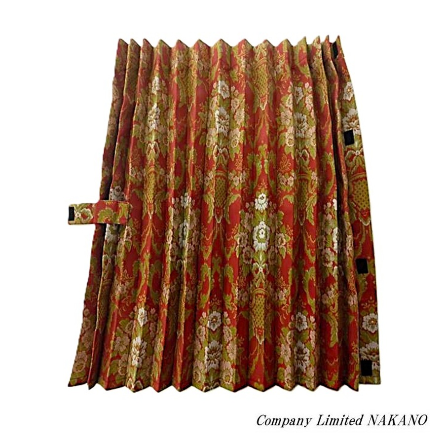 楽天市場】トラック用 仮眠カーテン 金華山 桜 プリーツ ブラック