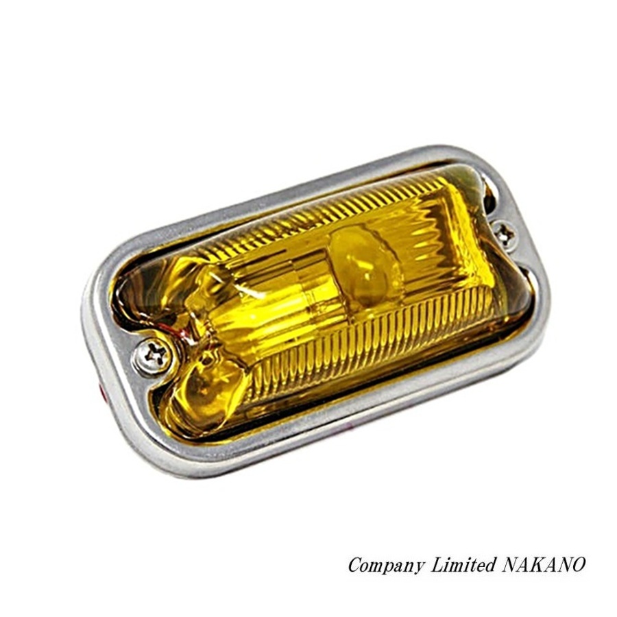 楽天市場】トラック用 角マーカー ガラスレンズ イエロー 631972 /前