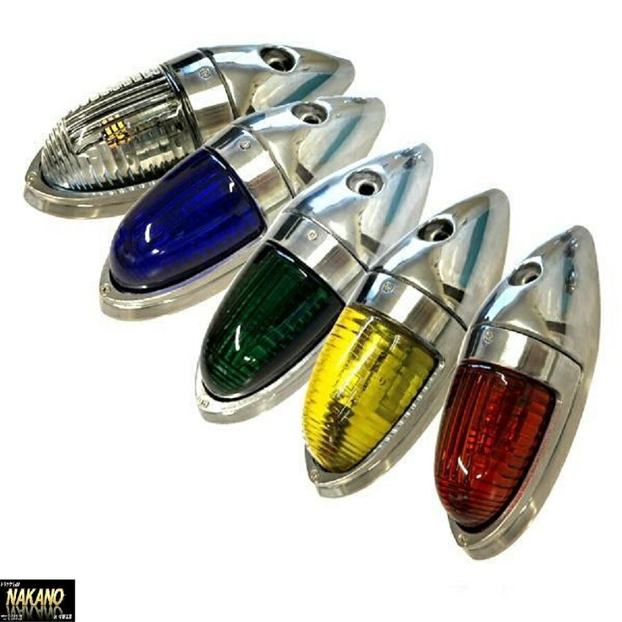 専用ナマズマーカー TRS LEDジェットマーカー 2個セット 12V 24V アンバー/クリア