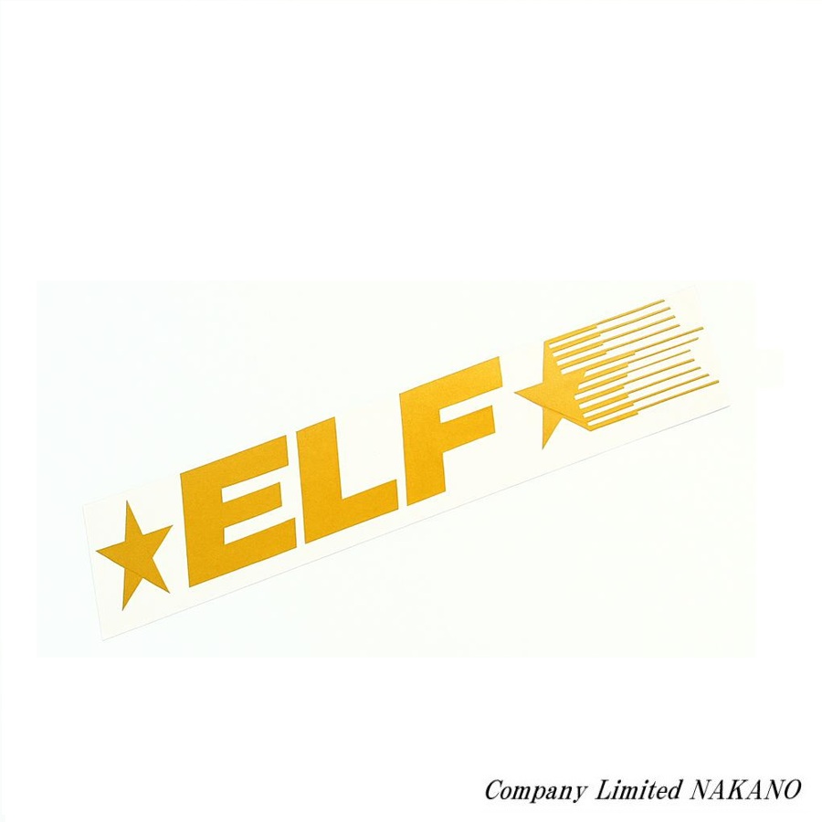 【エルフ参上さん専用】ステッカー10枚 楽天市場】トラック用 車種別ステッカー ELF ゴールド/レッド