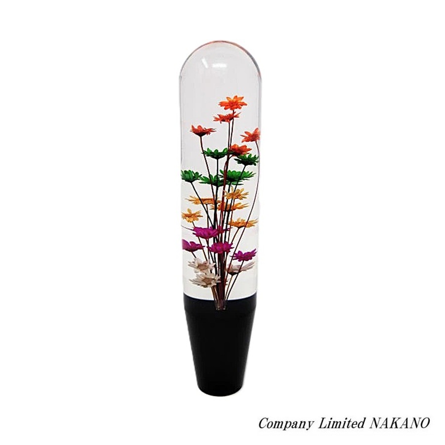 楽天市場】水中花 シフトノブ ブラック 150mm×40mmΦ 12×1.75 ST
