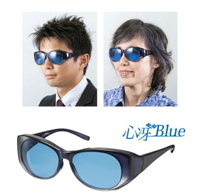 ★直ぐに使える10％OFFクーポン配布中☆心冴 ＣＯＣＯ Ｂｌｕｅ　（ココ ブルー）サングラス