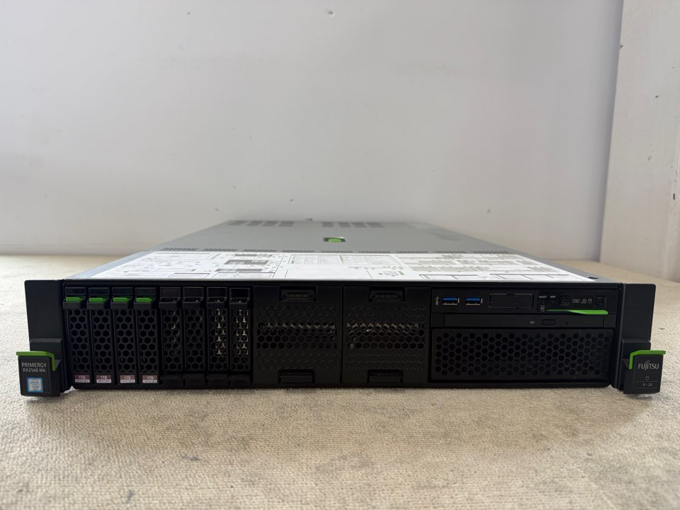 【楽天市場】Fujitsu Primergy RX2540 M4 SFF 8BAY 2x Gold 6154 18Core 3.00GHz ...
