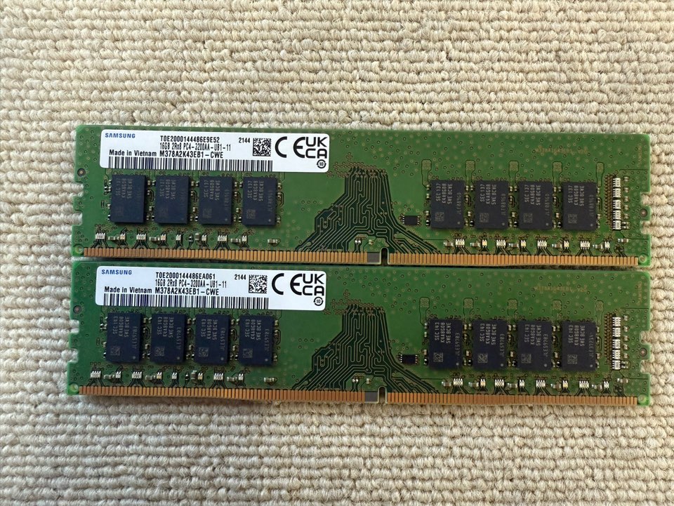 楽天市場】SAMSUNG サムスン純正 16GB (1x16GB) DDR4 3200MHz PC4